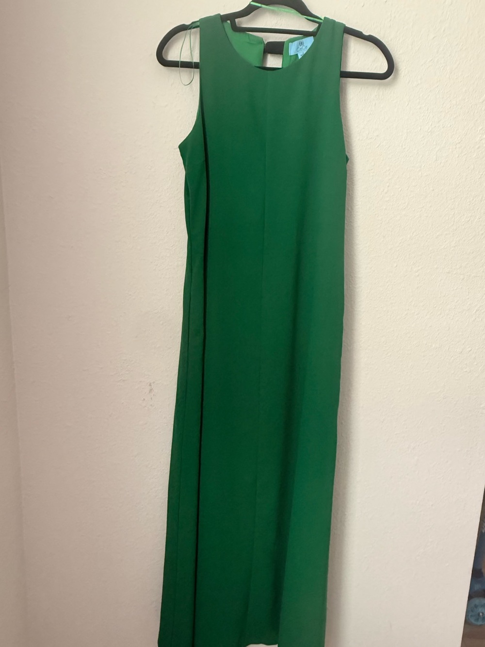 CeCe Sleeveless Emerald Green Maxi Dress